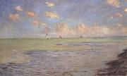 Claude Monet Seacape at Pourville painting
